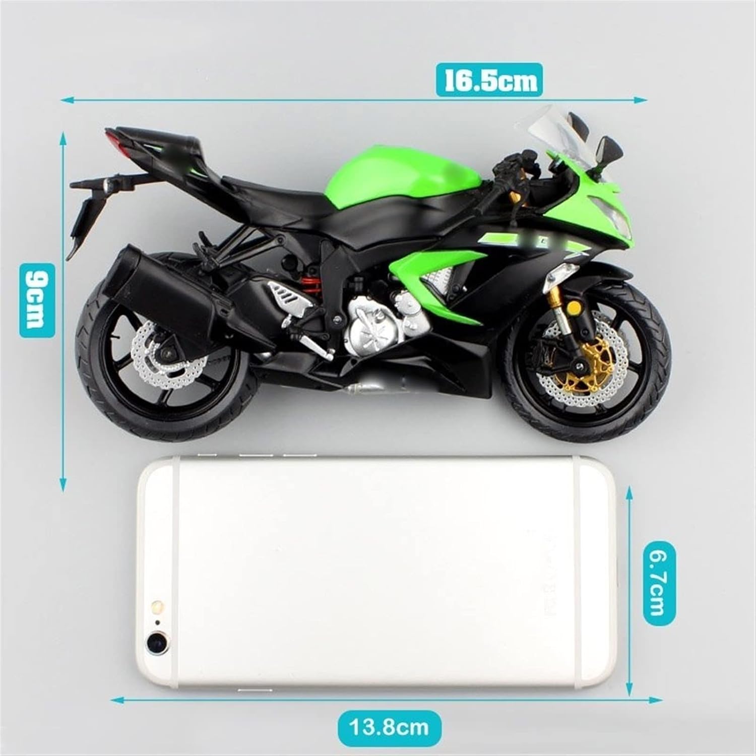 1:12に適合するカワサキに適合するニンジャZX6RZX-6R636ダイ